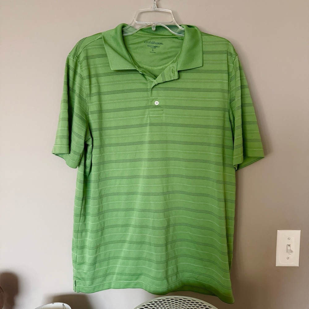 Croft & Barrow Performance Polo Large